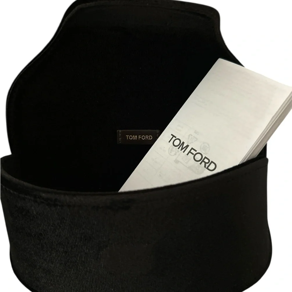 Tom Ford sunglasses case and cleaning kit